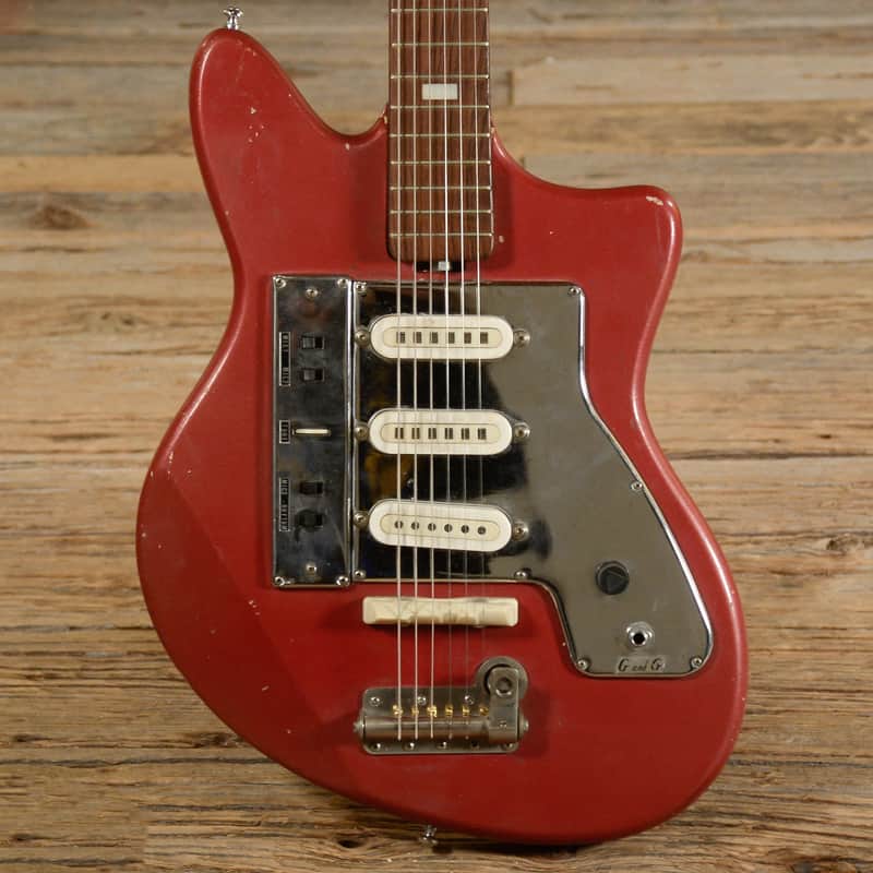 Guyatone LG-130T Red 1965 | Reverb