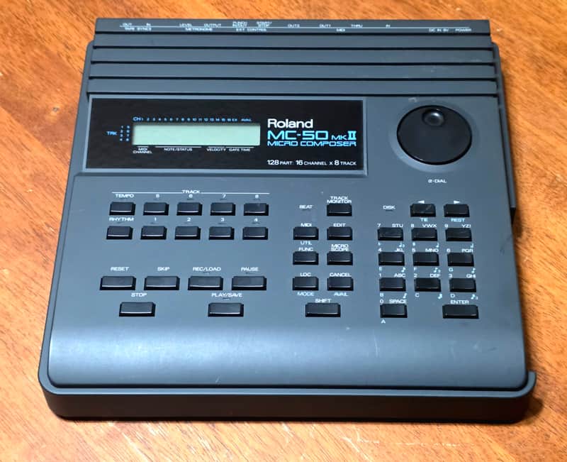 Roland MC-50 MkII MicroComposer 1993 - 1998 - Black image 1