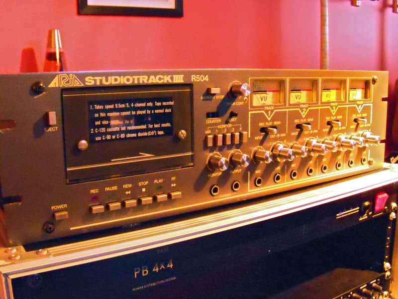 Aria StudioTrack IIII 4-track cassette multi-track recorder