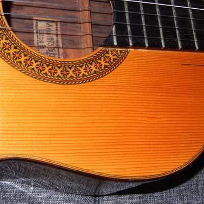 BARGAIN - YUKINOBU CHAI 10 1973 - SANTOS HERNANDEZ CLASS - CLASSICAL CONCERT GUITAR - SPRUCE/BRAZILIAN ROSEWOOD image 7
