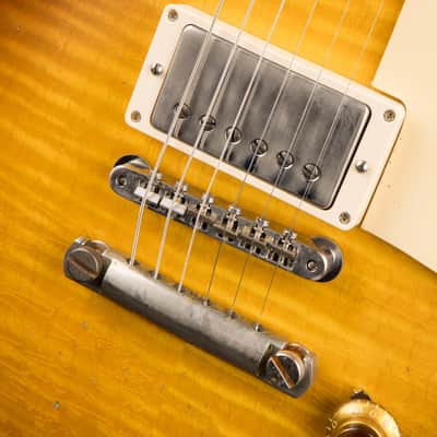 2021 - Gibson Custom Shop Made 2 Measure Murphy Lab '59 Les Paul Standard Murphy Painted Ultra Heavy Aged Royal Tea Burst image 15