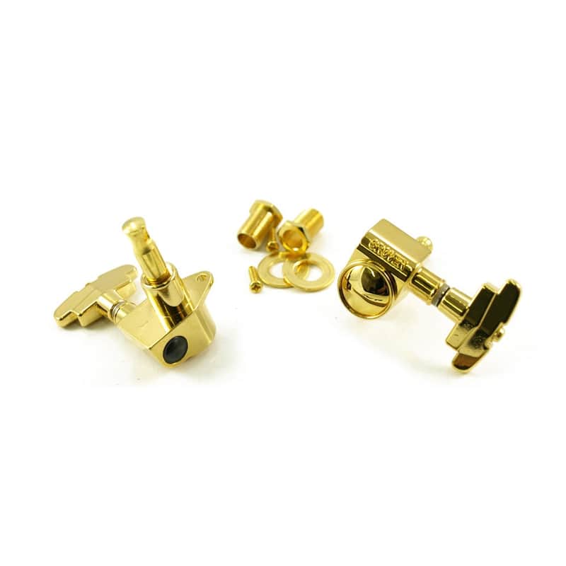Super Rotomatic 3 Per Side 14:1 Ratio Tuning Machines-Gold image 1