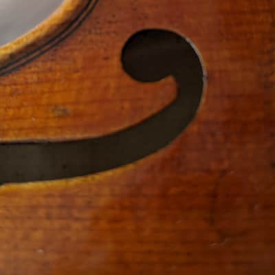 Amati high end copy 7/8 size violin sweet sound pro setup w. case image 15