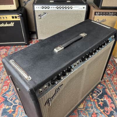 1977 Fender Twin Reverb 135 Watt 2X12 Combo Tube Amp - Serviced image 7