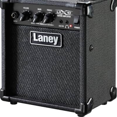 NEW 2023 Laney LX10 10-Watt 1x5" Guitar Combo - Black image 1