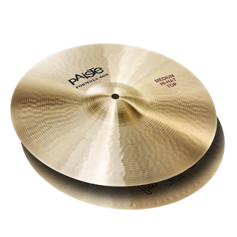 Paiste Formula 602 Medium Hi Hat Cymbals 15" image 1