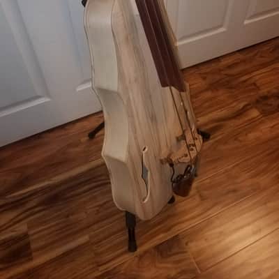Acoustic Electric Upright Bass 3/4 scale (Natural) image 2