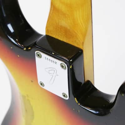 1966 Fender Precision P Bass Vintage 100% All Original Left-Handed Sunburst Lefty ‘66 P-Bass with Vintage No Logo Pre-CBS Hard Case image 19