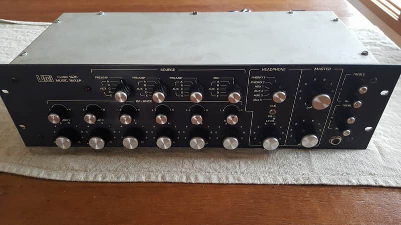 Urei 1620 rotary DJ mixer, excellent condition | Reverb