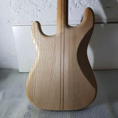 1980's NECK THROUGH SWAMP ASH BODY STR*T - made in GERMANY image 12