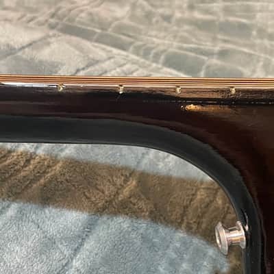 Regal T-12 USA Made 1950's / 1960's  Vintage acoustic Clean!  Red Rubine Sunburst image 19