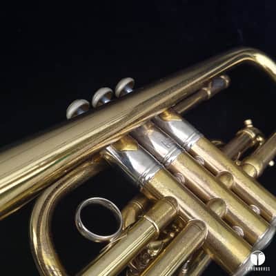 NY Bach Stradivarius Mt. Vernon N.Y 37 ML 112 leadpipe cornet mouthpiece gamonbrass image 22