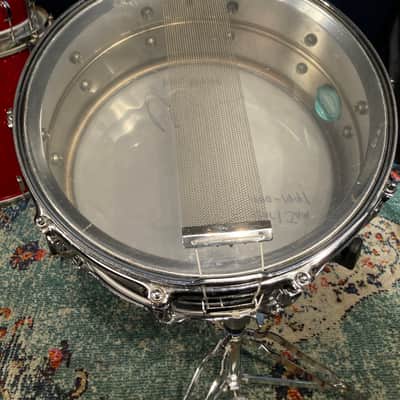 Dave Krusen's Pearl Jam Era, 1970s Ludwig 14x6.5" LM402 Supraphonic Snare Drum. Signed! image 21
