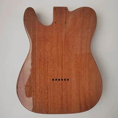 Vintage Mahogany Telecaster Tele Style Guitar Body image 6