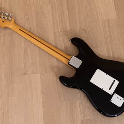 1990s Levinson Blade Texas Standard Vintage S-Style Electric Guitar Black, Japan image 11