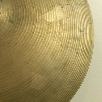 1960s Zildjian 14" New Beat Bottom Hi Hat Cymbal 1291g image 4