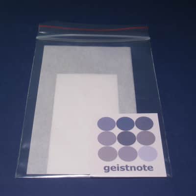 Geistnote's 4.0 μm (micrometer, thickness) Ribbon Microphone Foil ~ Ribbon Microphone Modification image 2