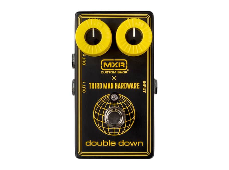 Third Man Hardware MXR Black Double Down Dual Booster Pedal image 1
