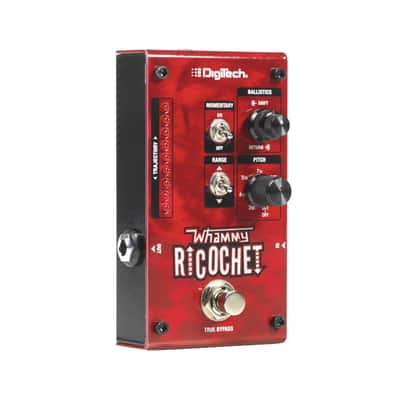 Digitech Mini Guitar Pitch Effect Pedal, Red (WHAMMY RICOCHET) image 3