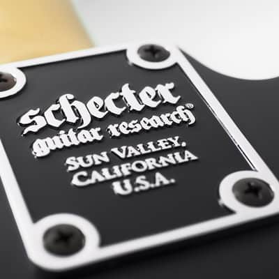 Schecter Demon-6 Electric Guitar. Left Handed Satin Black image 13