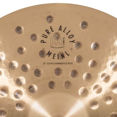 Meinl PA20EHR Pure Alloy Ride 20" Extra Hammered - Ride Cymbal image 4
