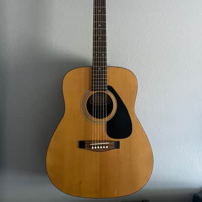 Yamaha F-36P Dreadnought Acoustic Guitar 1990s - Natural image 1