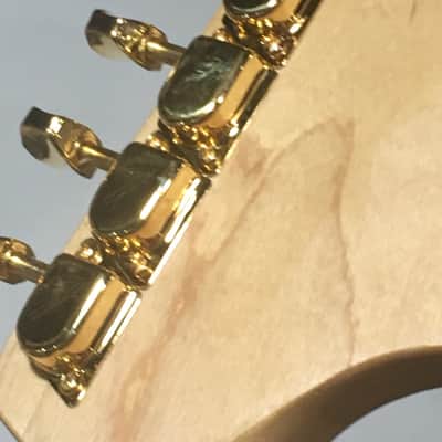 Lefty Fender Fullerton 1978-1982 Reissue Chrome Vintage GOLD Left F Tuners Relic image 2