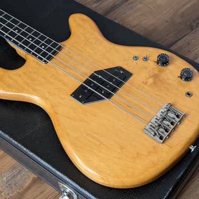 Kramer DMZ-4000 Bass Guitar Aluminum Neck 1978 Natural All Original W/HSC image 3