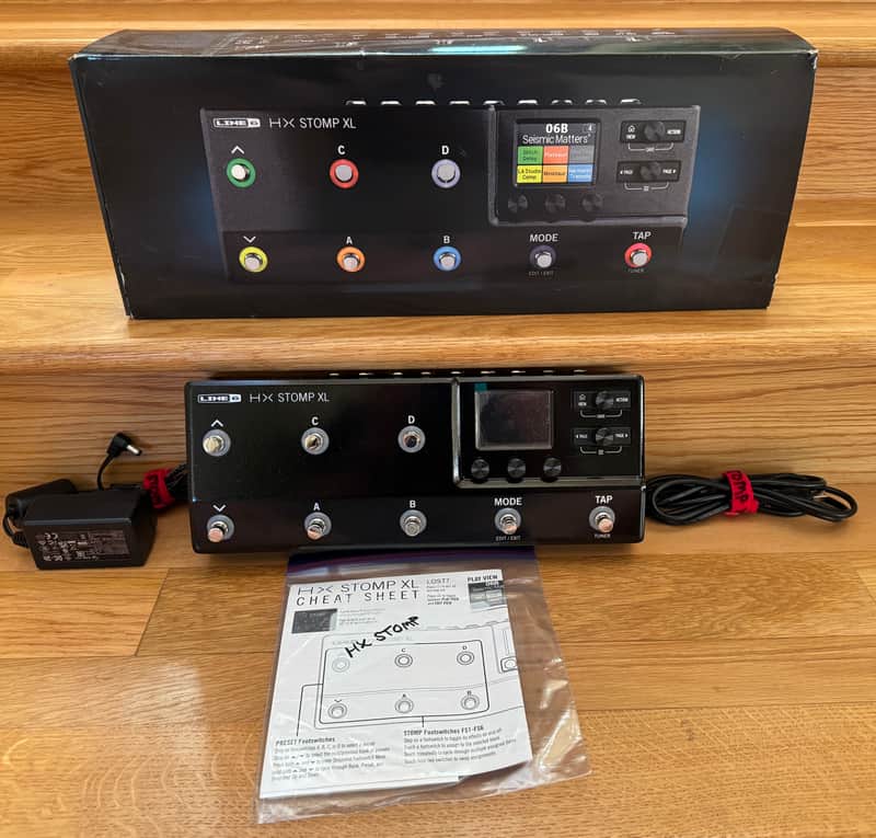 Line 6 HX Stomp XL 2023- Black image 1