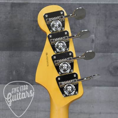 Mint Fender American Professional Classic Jazz Bass - Faded Firemist Gold with Gigbag image 8