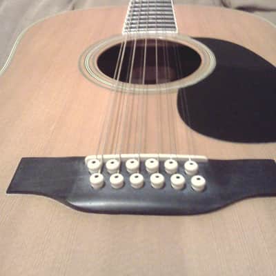 Martin D 12 35 1968 12 string brazillian Rosewood 3 piece back image 6