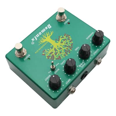 Demonfx DF8 Overdrive Guitar Effect Pedal Overdrive Boost Tube Scream Overdrive image 4