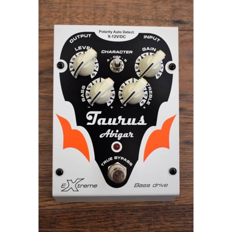 Taurus Amplification Abigar Extreme MK2 Bass Drive Distortion Effect Pedal image 1