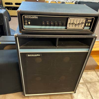 Acoustic Model 450 Solid State Amp and Model 400 Cabinet image 2
