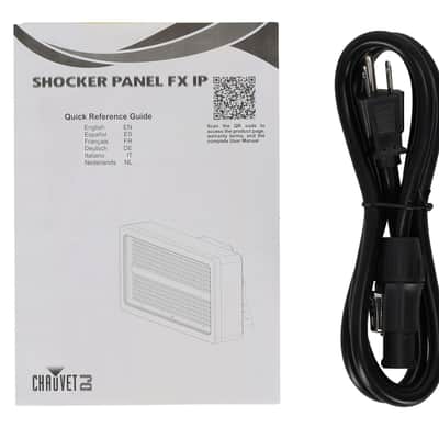 Chauvet SHOCKER PANEL FX IP Indoor/Outdoor Blinder/Wash/Strobe Light w/Eye Candy image 8