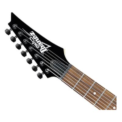 Ibanez GRG7221QATKS GIO RG Electric Guitar - Transparent Black Sunburst image 4