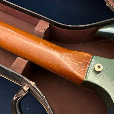 Vintage Gibson Melody Maker Sg D Double Pickup 1966 Pelham Blue OSSC image 8