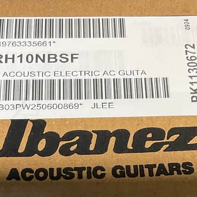 Ibanez FRH10NBSF Thinline Nylon Acoustic-Electric Guitar (Brown Sunburst) image 13