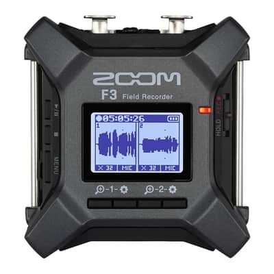 Zoom F3 Digital Multitrack Field Recorder with ZBTA1-ZOOM Bluetooth Adapter image 3