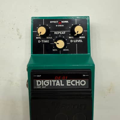Maxon DE-01 Digital Echo Delay Vintage Guitar Effect Pedal MIJ Japan image 2