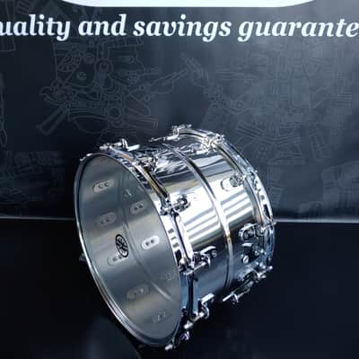 Gon Bops 8.5" Stainless Steel 14" Banda Snare Drum (Tarola) image 6