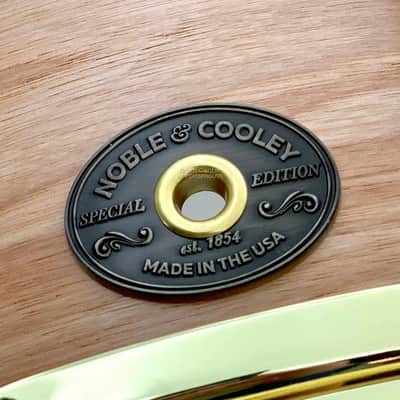 Noble & Cooley Solid Shell Classic Limited Edition Hickory Snare Drum 14x3 7/8 image 6