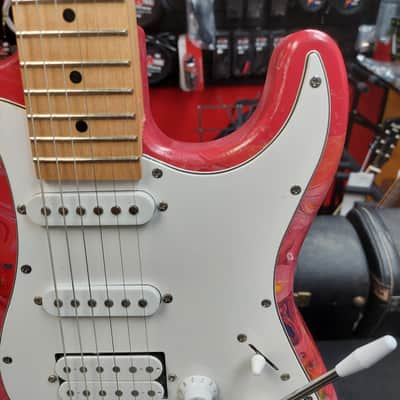 Custom Strat Electric Guitar - Swirl Finish image 8