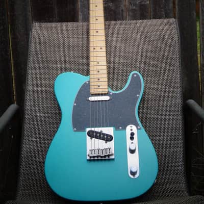 RARE 1993 Fender American Standard Telecaster *Caribbean Mist Metallic* image 3