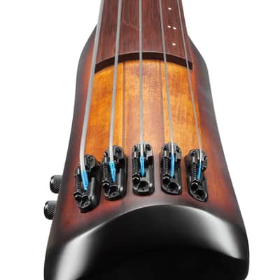 Ibanez UB805 MOB - Mahogany Oil Burst Bass Workshop image 11