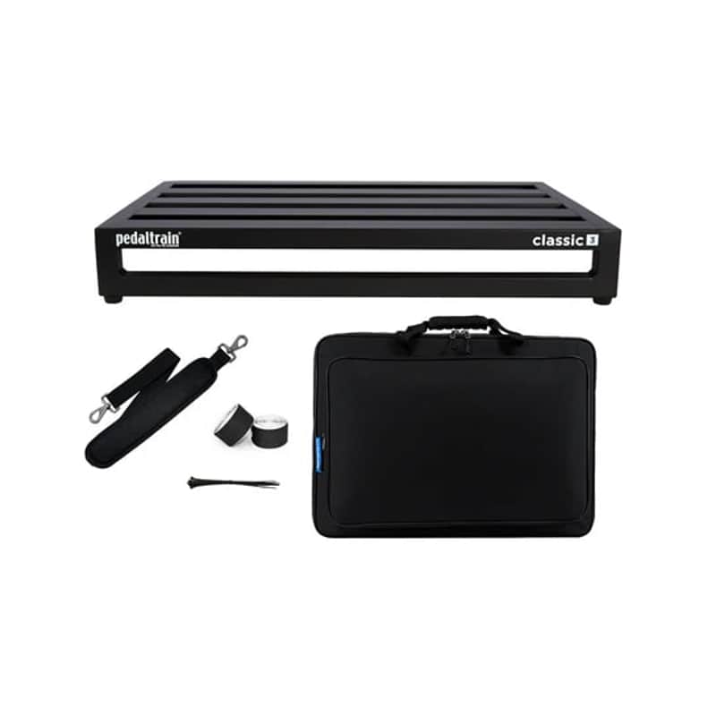 Pedaltrain Classic 3 with Soft Case 2020 - Black image 1