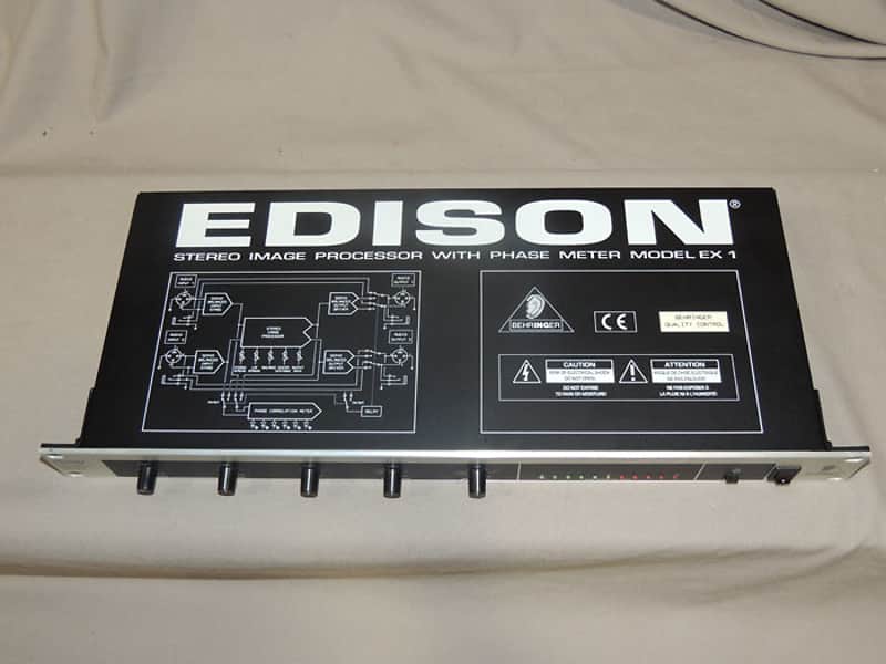 Behringer Edison EX1, Stereo 3D Processor, | Reverb