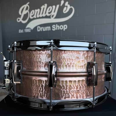 ~WOW!~ Ludwig Raw Patina Copper-Phonic 6.5x14 Snare Drum with Black Nickel Hardware (Displayed at 2026 NAMM Show!) image 5