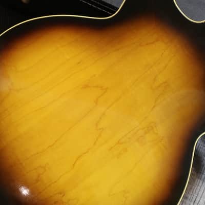 1968 Gibson L-5CES Florentine Hollow Body Electric Guitar Sunburst + HSC image 14