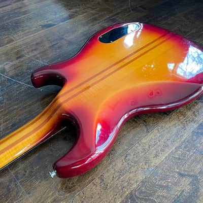 Left Handed 1980s Yamaha Broad Bass BB 1200 Neck Through  PJ McCartney w/ OHSC image 12